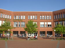 Schulhof der Eckener Schule